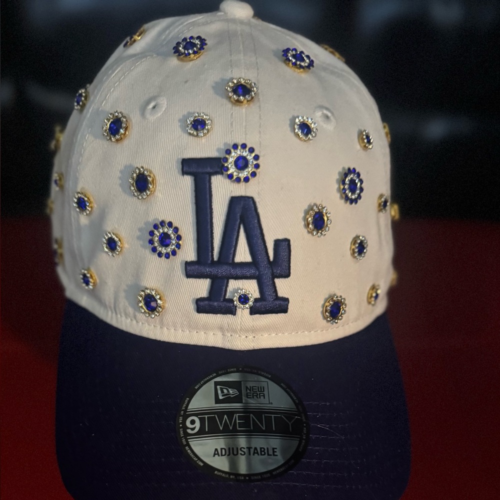 New Era Kids' Navy and White Embellished Cap